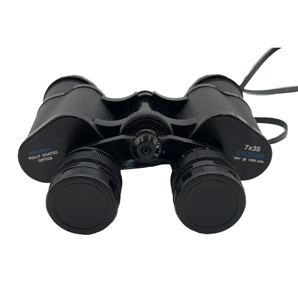 Bushnell Fully Coated Optics M7359 Binoculars 7x35 Ensign 1000 Yds. w/ Case